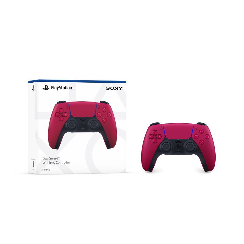 slide 5 of 6, DualSense Wireless Controller for PlayStation 5 - Cosmic Red, 1 ct