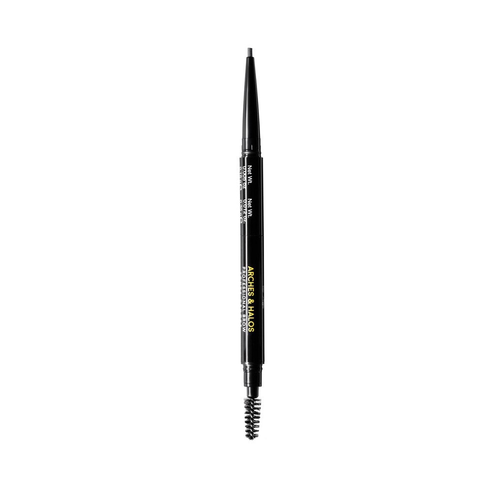 slide 4 of 8, Arches & Halos 2-in-1 Defining Eyebrow Pencil & Powder - Charcoal - 0.003oz, 0.003 oz