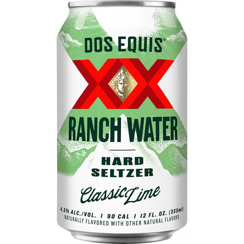 slide 5 of 6, Dos Equis Ranch Water Variety - 12pk/12 fl oz Can, 12 ct; 12 fl oz