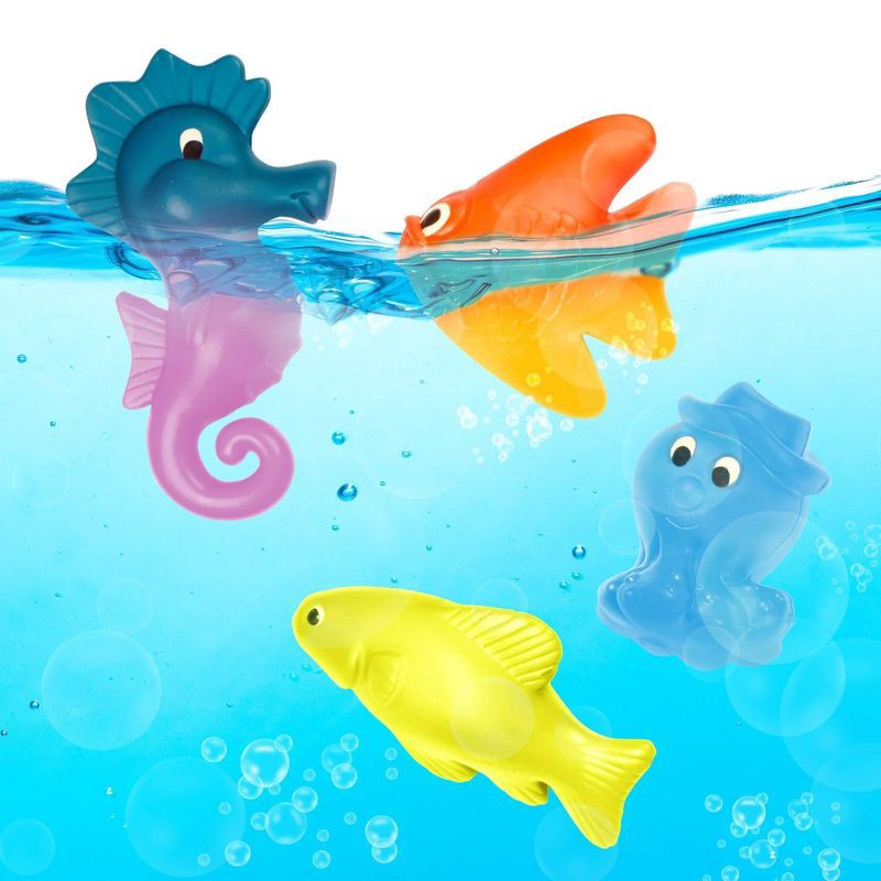 slide 2 of 8, B. toys - Color-Changing Fishing Set - Little Fisher's Kit, 1 ct