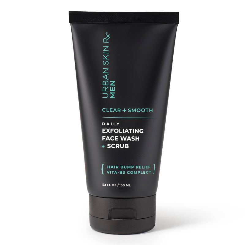 slide 1 of 5, Urban Skin Rx Men's Daily Exfoliating Face Wash + Scrub - 5.1 fl oz, 5.1 fl oz