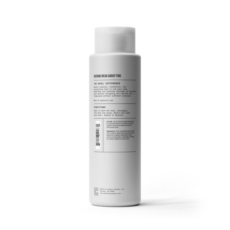 slide 2 of 6, Bevel Men's 2 in 1 Shampoo and Conditioner, Strength Restoring, with Hemp Seed Oil - 12 fl oz, 12 fl oz