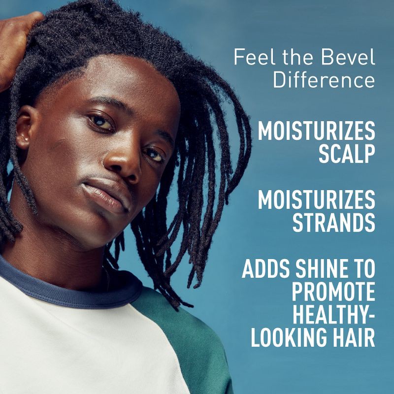 slide 4 of 6, Bevel Men's 2 in 1 Shampoo and Conditioner, Strength Restoring, with Hemp Seed Oil - 12 fl oz, 12 fl oz