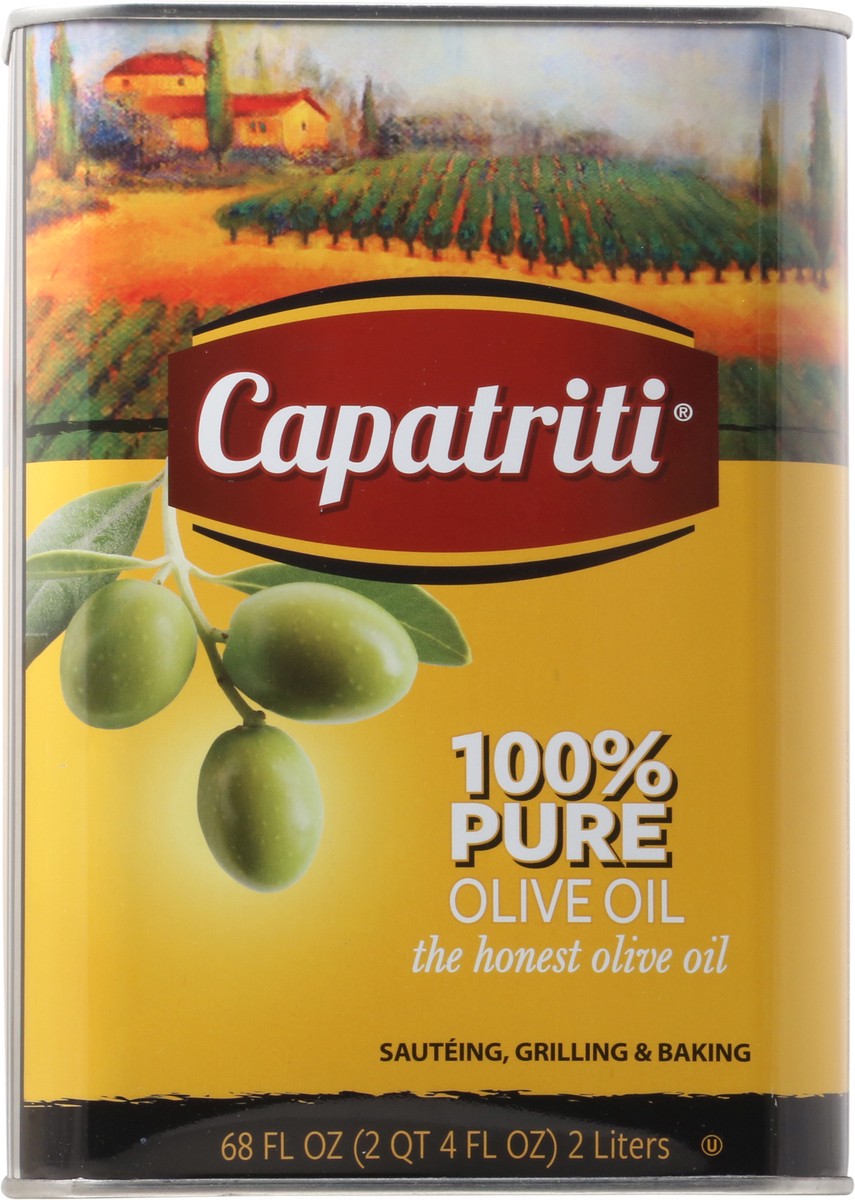 slide 3 of 12, Capatriti 100% Pure Olive Oil 68 fl oz, 68 fl oz