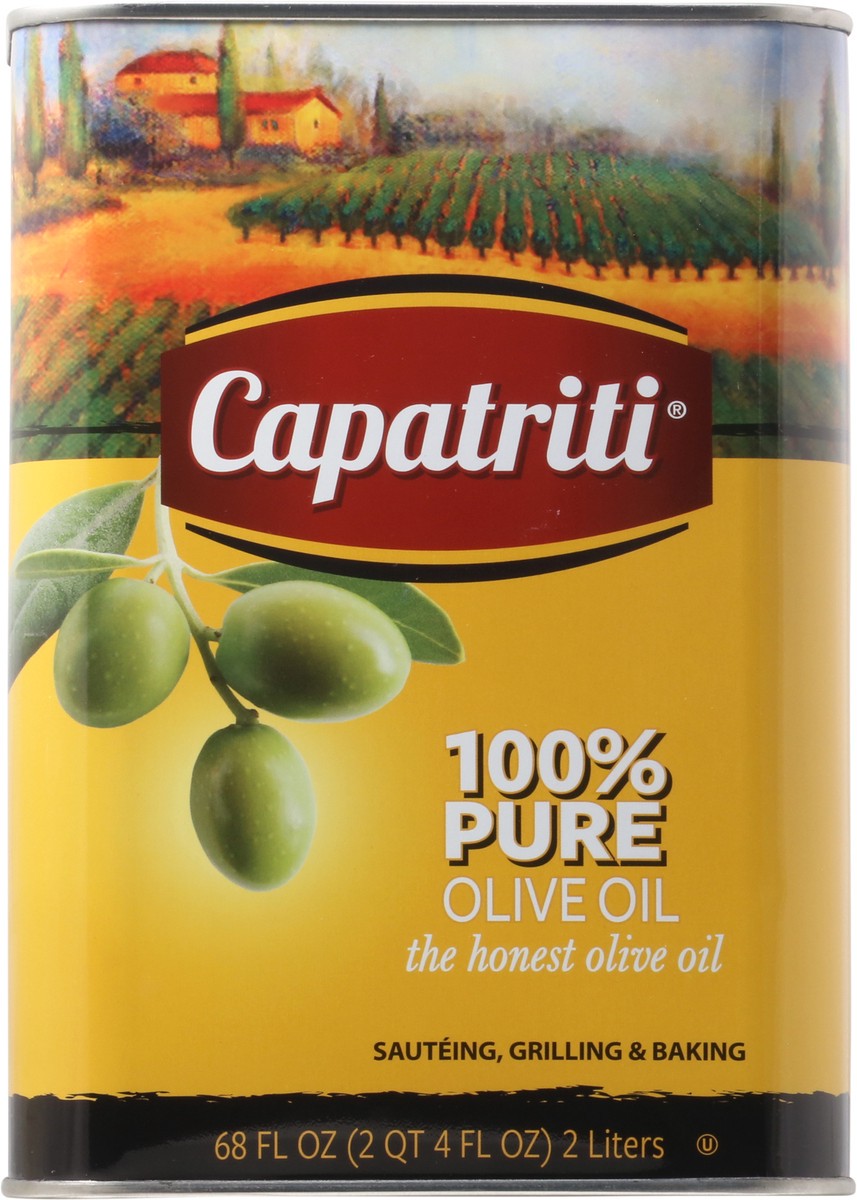 slide 4 of 12, Capatriti 100% Pure Olive Oil 68 fl oz, 68 fl oz