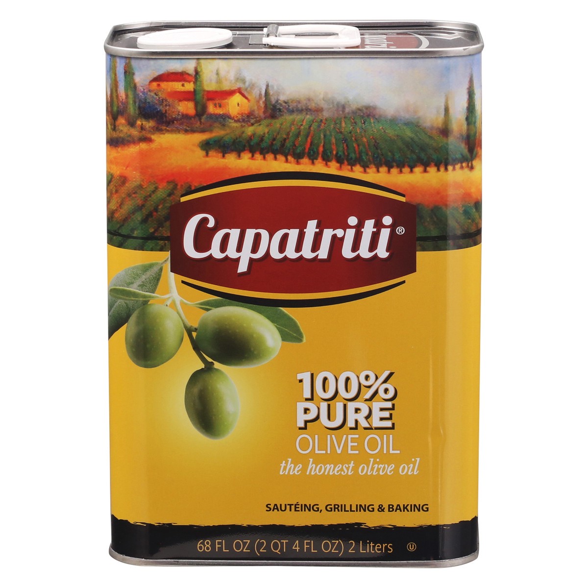 slide 1 of 12, Capatriti 100% Pure Olive Oil 68 fl oz, 68 fl oz