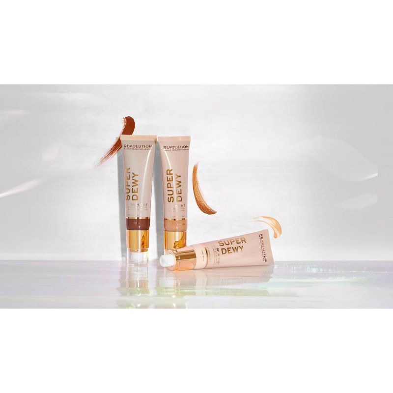 slide 3 of 6, Makeup Revolution SuperDewy Tinted Moisturizer - Fair - 1.85 fl oz, 1.85 fl oz