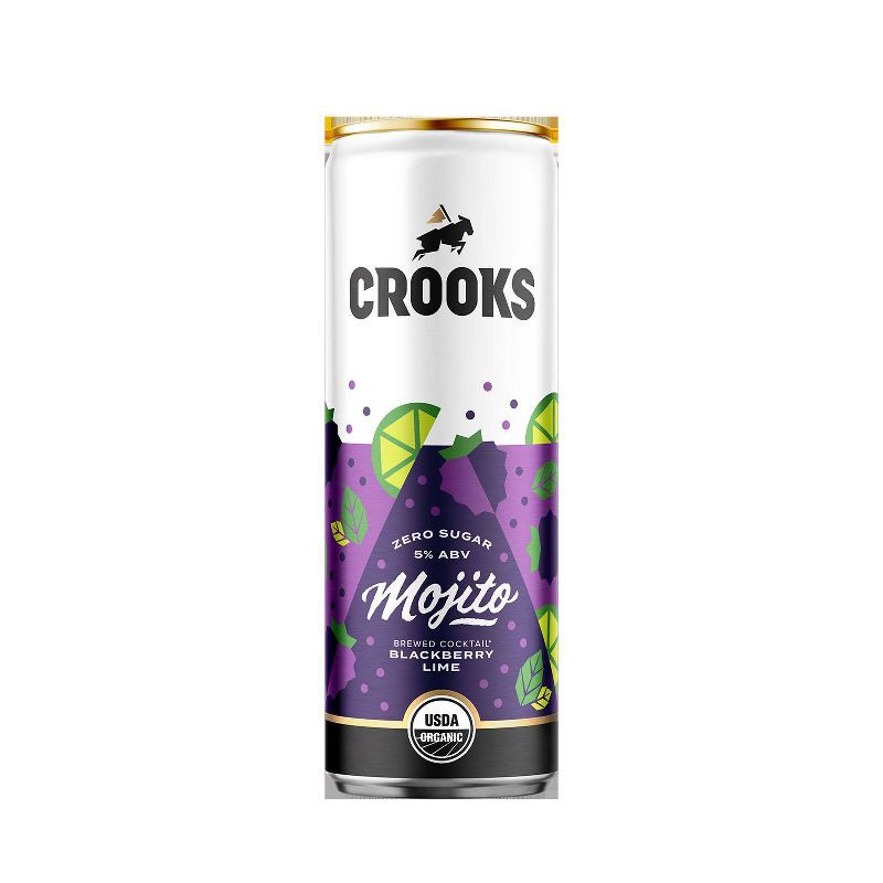 slide 3 of 10, Crook & Marker Blackberry Lime Mojito - 8pk/11.5 fl oz Cans, 8 ct, 11.5 fl oz