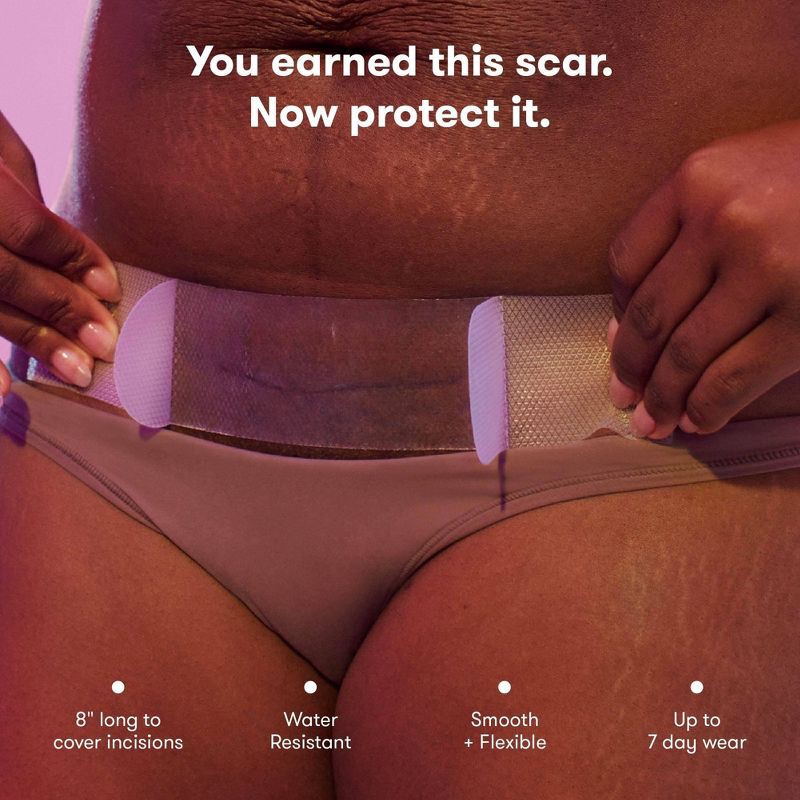 slide 4 of 6, Frida Mom C-Section Silicone Scar Patches, 1 ct