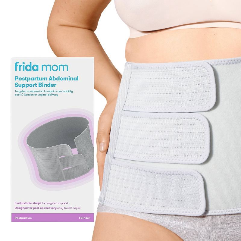 slide 1 of 6, Frida Mom Postpartum Abdominal Support Binder, 1 ct