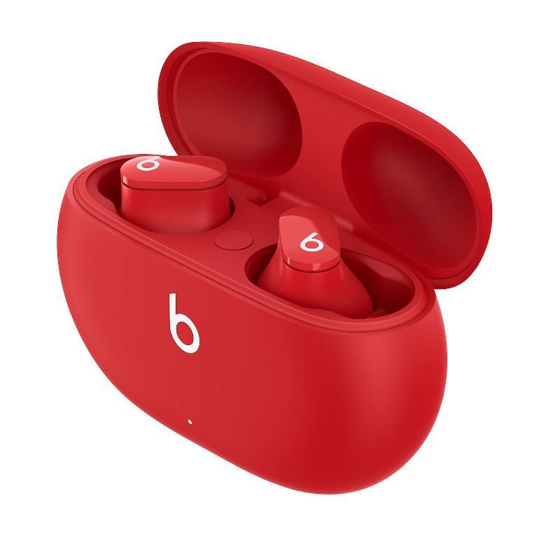 slide 2 of 15, Beats Studio Buds True Wireless Noise Cancelling Bluetooth Earbuds - Beats Red, 1 ct