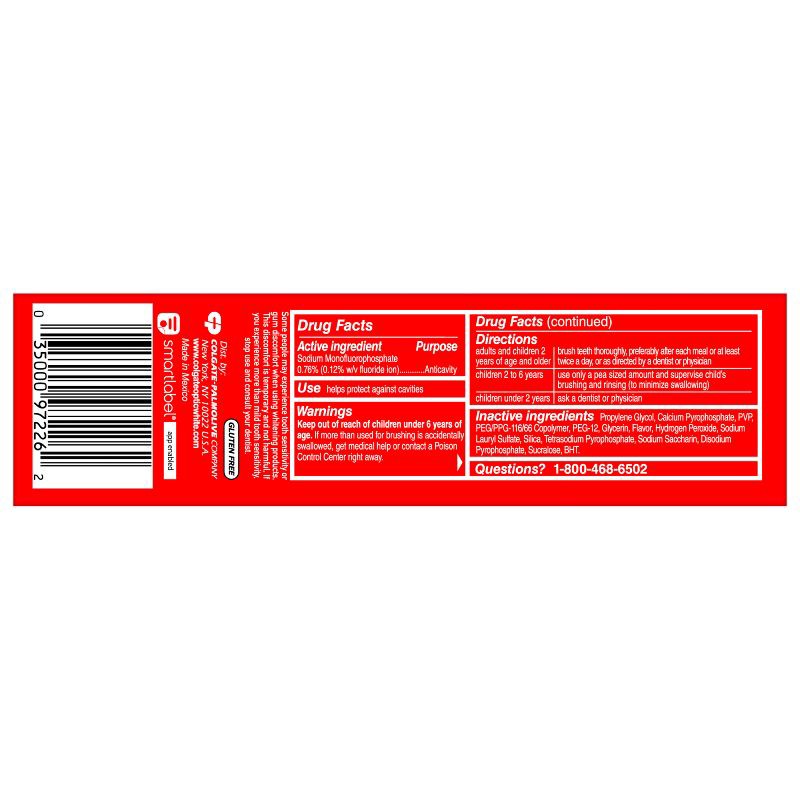 slide 12 of 12, Colgate Optic White Adv Whitening Toothpaste Icy Fresh - 3.2oz/3pk, 3 ct; 3.2 oz