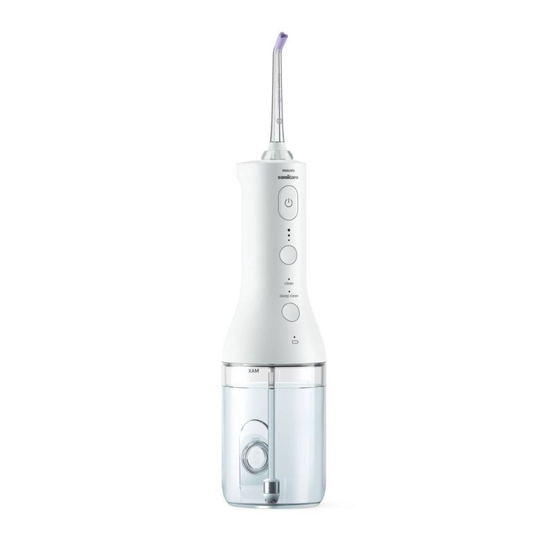 slide 4 of 14, Philips Sonicare Power Flosser 3000 Cordless - HX3826/21 - White, 1 ct