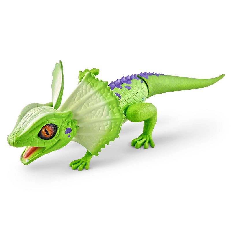 slide 1 of 6, Robo Alive Robotic Green Lizard Toy by ZURU, 1 ct