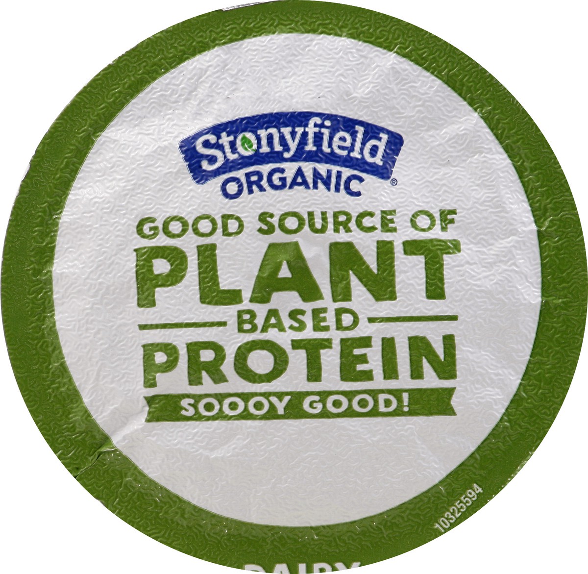 slide 6 of 10, Stonyfield Raspberry Bottom Soy Yogurt, 6 oz