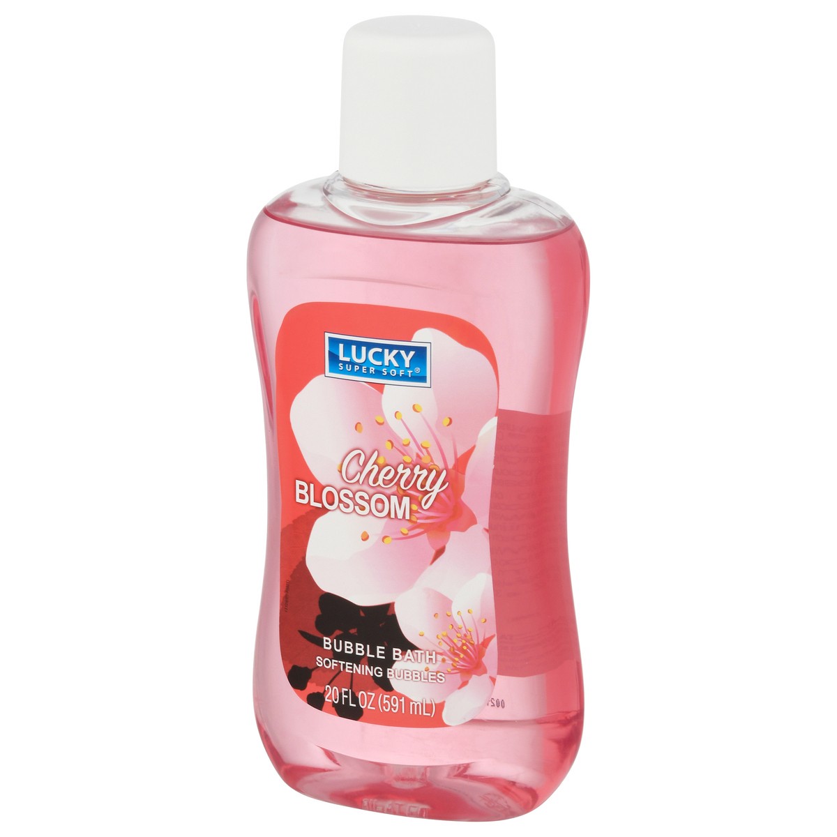 slide 4 of 9, Lucky Super Soft Lucky Cherry Blossom Bubble Bath, 20 fl oz