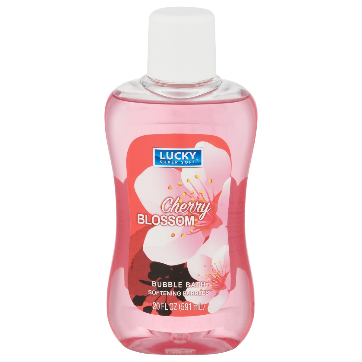 slide 1 of 9, Lucky Super Soft Lucky Cherry Blossom Bubble Bath, 20 fl oz