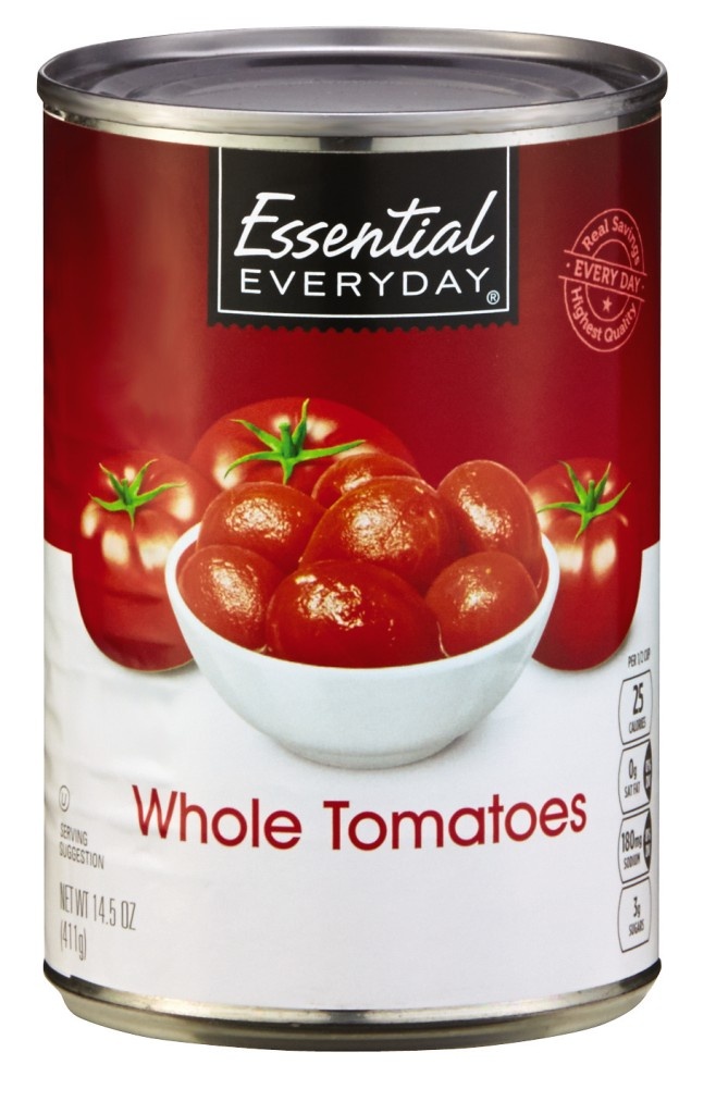 slide 1 of 1, Essential Everyday Ee Tomato Whol Peeled, 14.5 oz