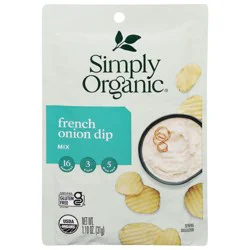 Simply Organic Dip Mix French Onion Org