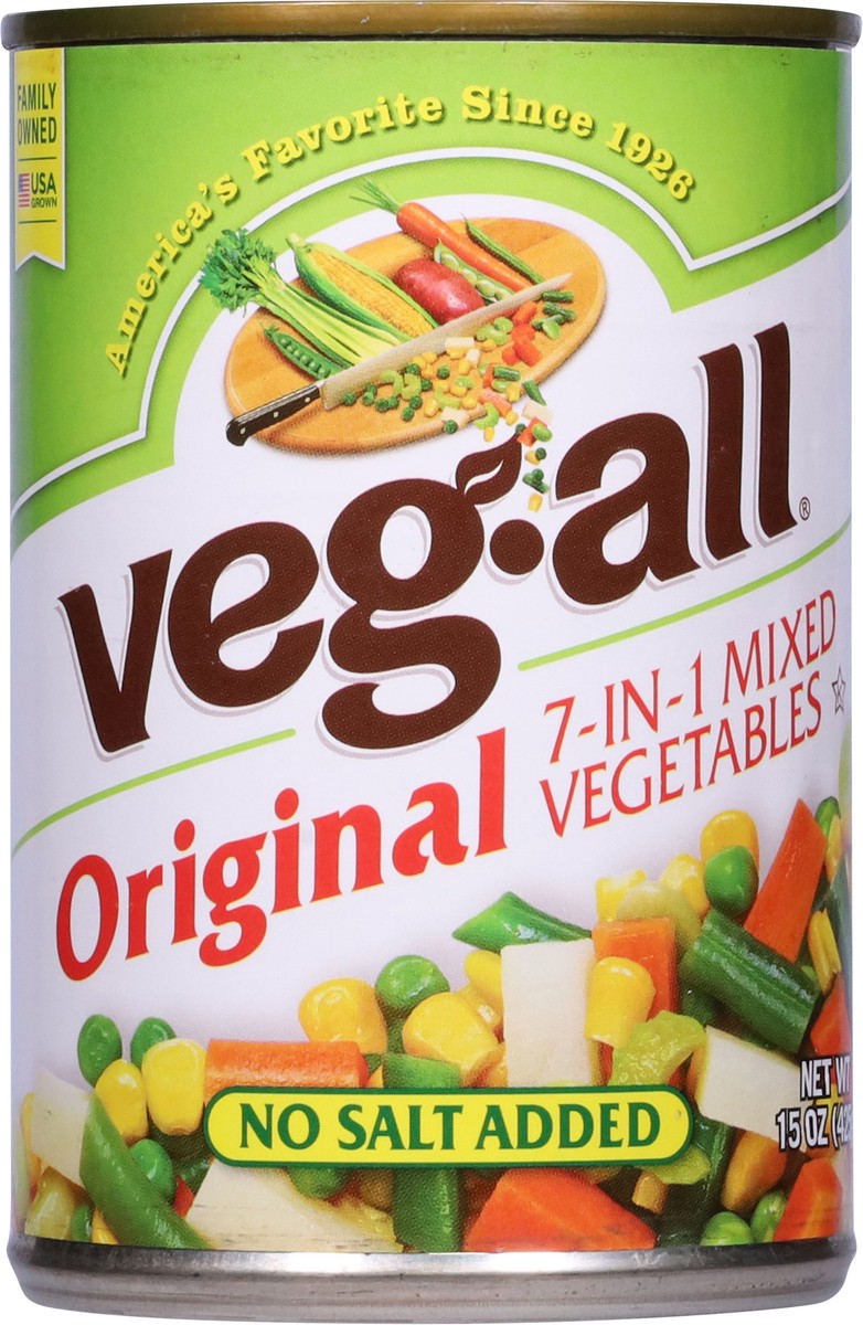 slide 6 of 13, Veg-All 7-in-1 Original Mixed Vegetables 15 oz, 15 oz