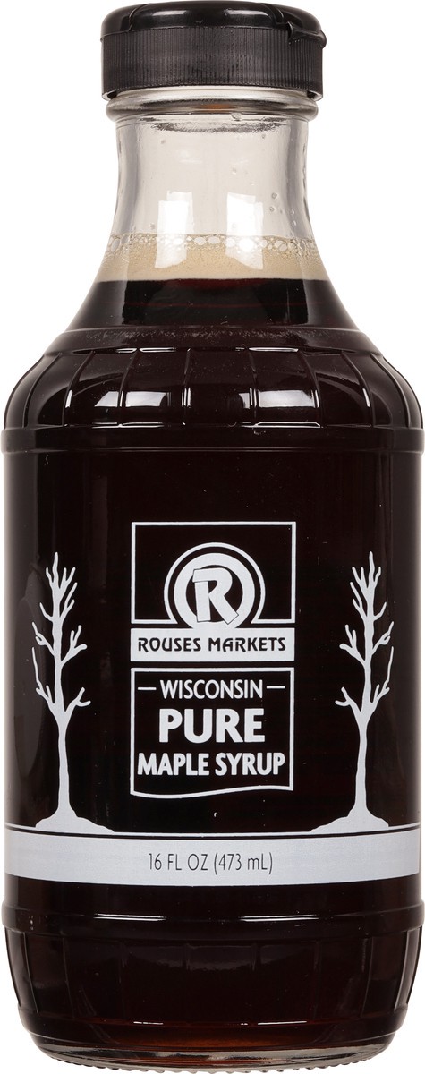 slide 10 of 11, Rouses Markets Wisconsin Pure Maple Syrup 16 fl oz, 16 fl oz