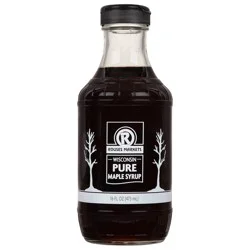Rouses Markets Wisconsin Pure Maple Syrup 16 fl oz