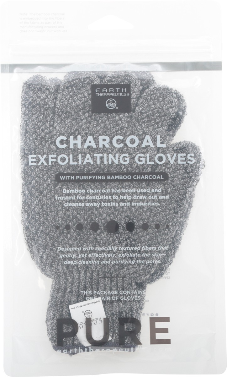 slide 9 of 9, Earth Therapeutics Exfoliating Gloves, Purifying, 1 ct