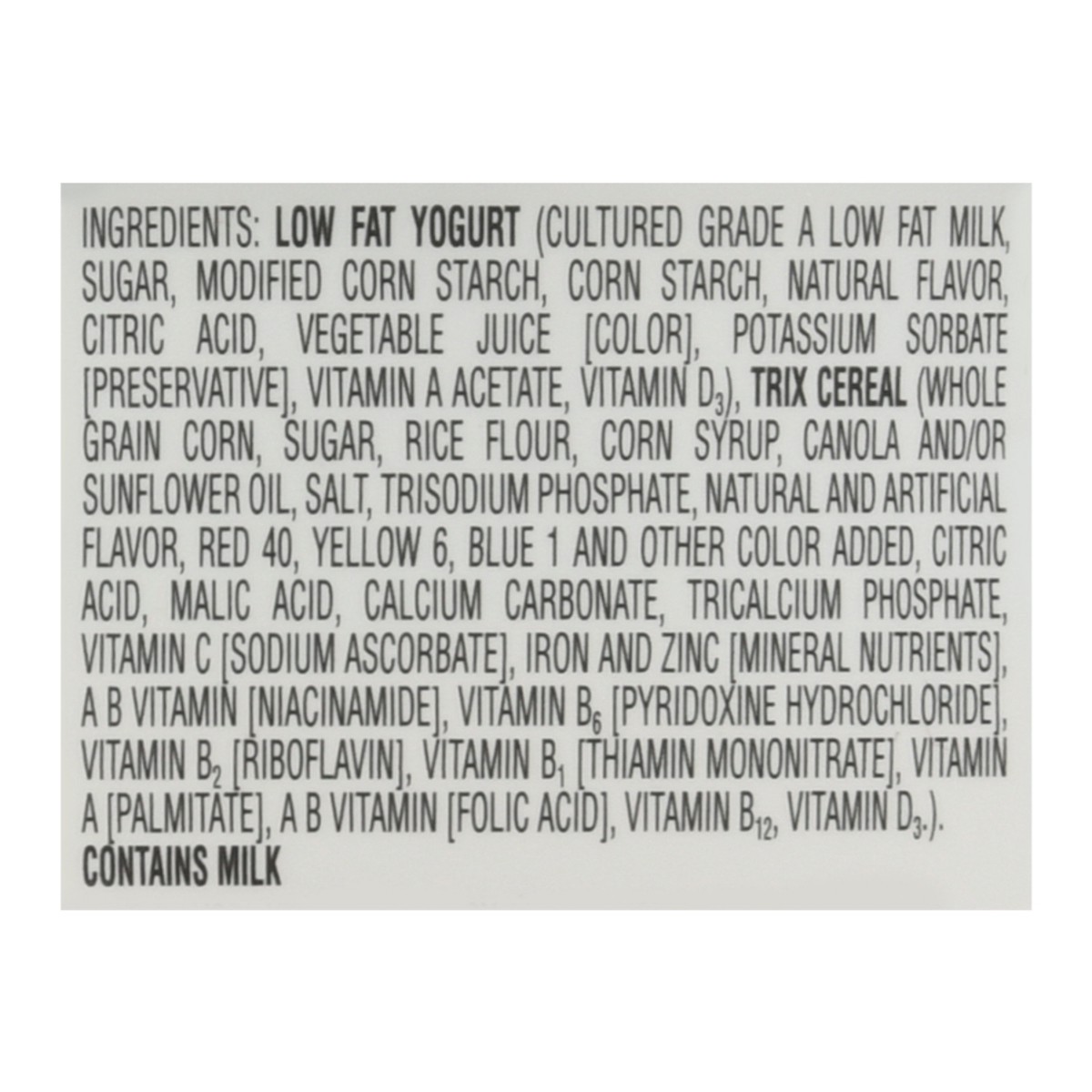 slide 2 of 11, Yoplait Strawberry Low Fat Kids Yogurt & Trix Cereal Snack, 4.27 OZ Cup, 4.27 oz