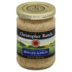 Christopher Ranch Minced Garlic In Water