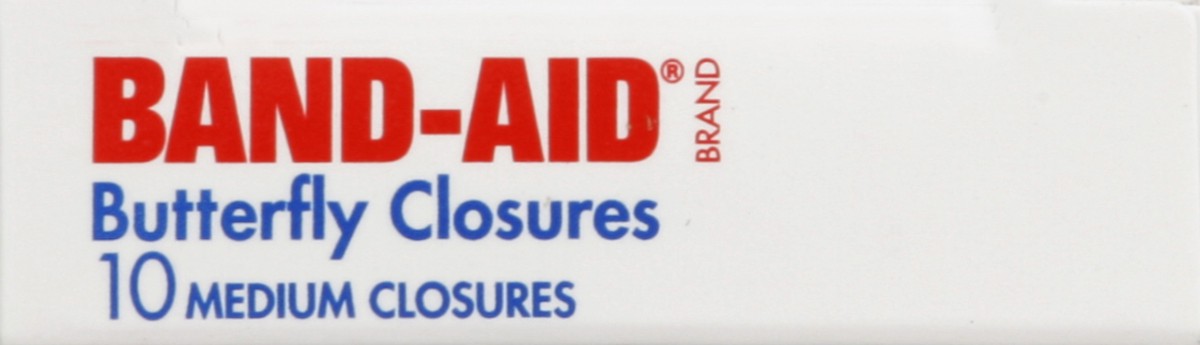 slide 5 of 5, BAND-AID Butterfly Closures 10 ea, 10 ct