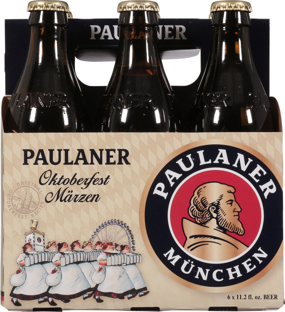 slide 4 of 9, Paulaner Marzen Oktoberfest Beer 6 - 11.2 fl oz Bottles, 6 ct; 11.2 oz