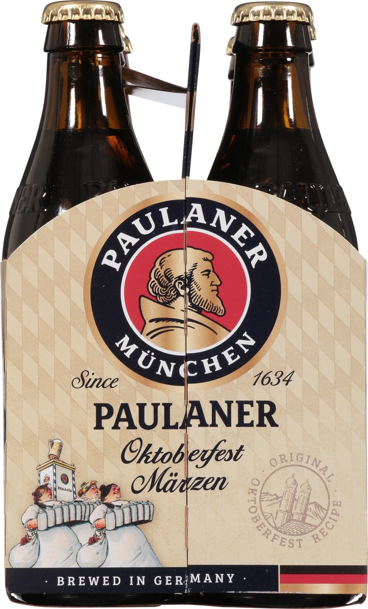 slide 9 of 9, Paulaner Marzen Oktoberfest Beer 6 - 11.2 fl oz Bottles, 6 ct; 11.2 oz