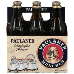 Paulaner Marzen Oktoberfest Beer 6 - 11.2 fl oz Bottles