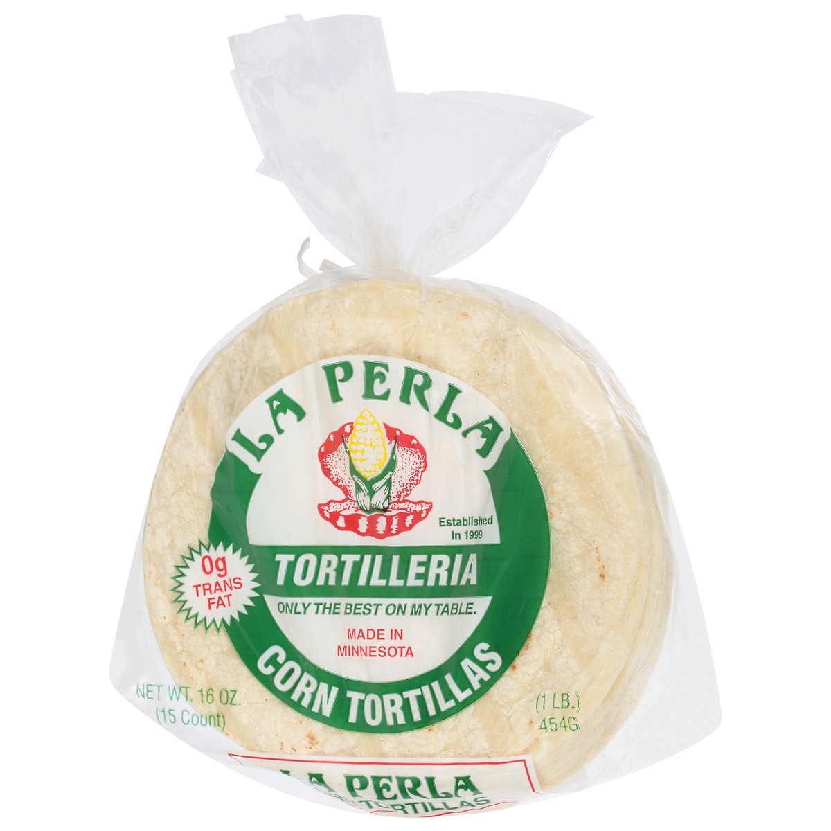 slide 6 of 12, La Perla Corn Tortillas 15 ea, 1 ct