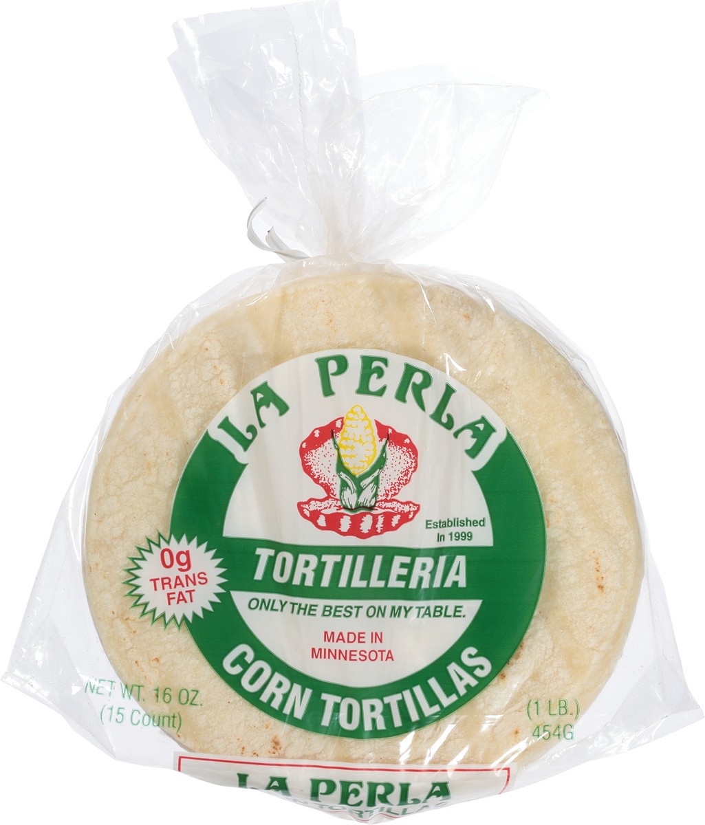 slide 8 of 12, La Perla Corn Tortillas 15 ea, 1 ct