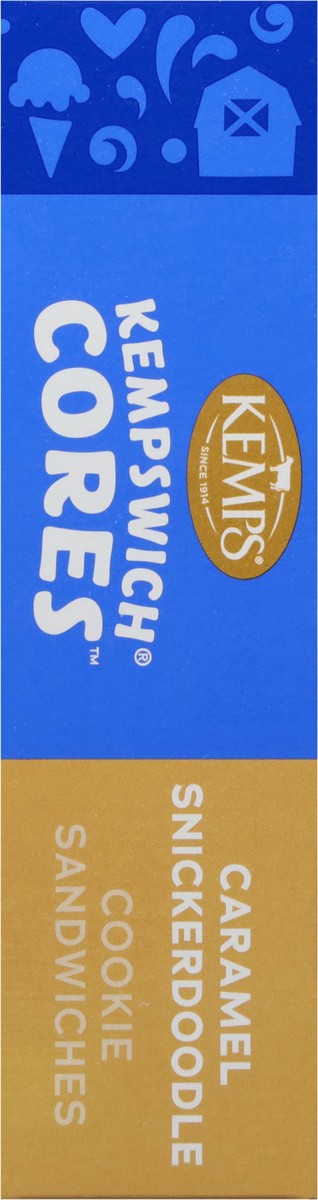 slide 7 of 13, Kemps Caramel Snickerdoodle Cookie Sandwiches 4 - 4.5 fl oz Sandwiches, 4 ct
