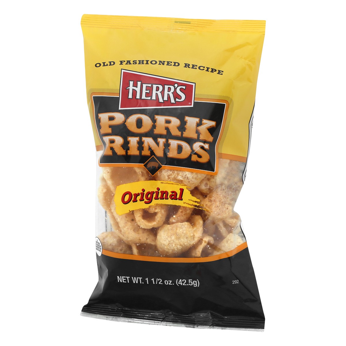 slide 9 of 10, Herr's Original Pork Rinds 1.5 oz, 1.25 oz