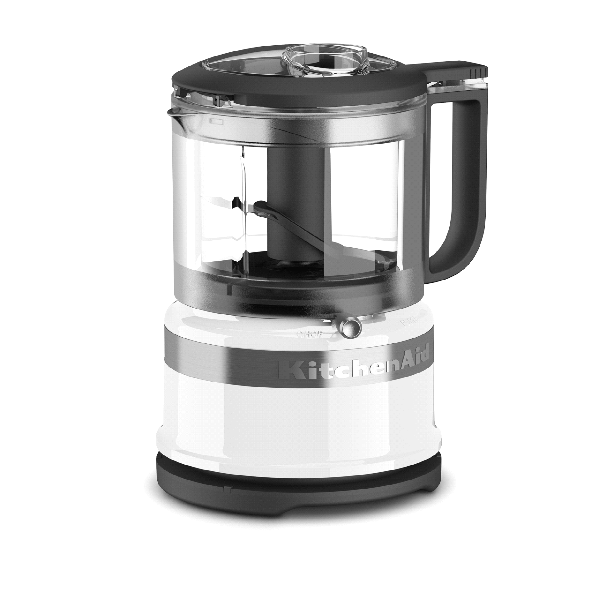 slide 1 of 1, KitchenAid 3.5 Cup Food Processor, White, 3.5 cups