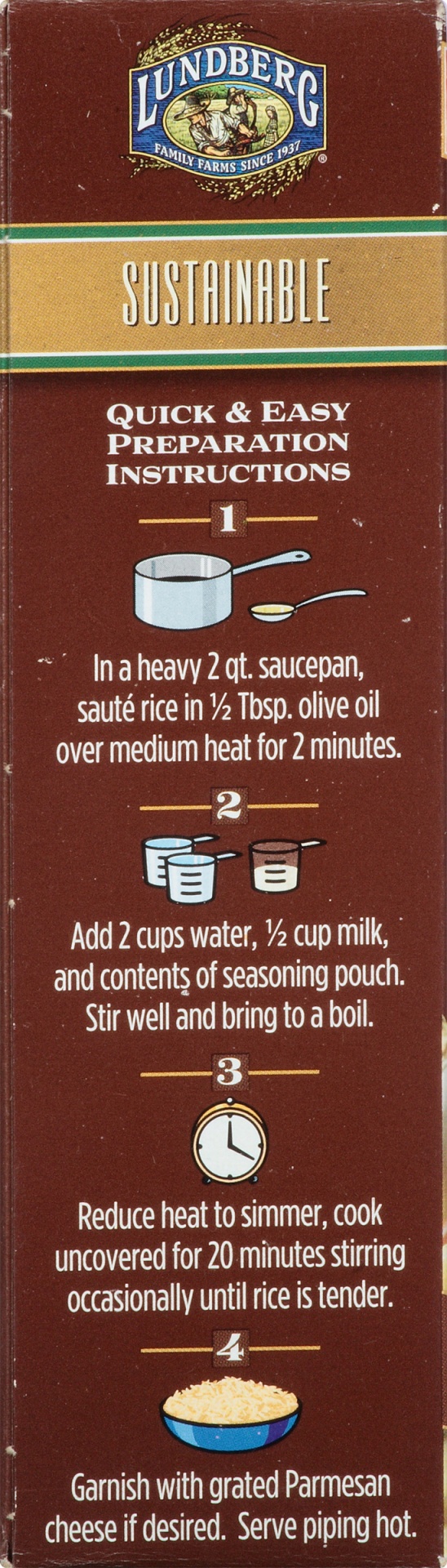 slide 3 of 8, Lundberg Family Farms Organic Alfredo Risotto 5.5 oz, 5.5 oz