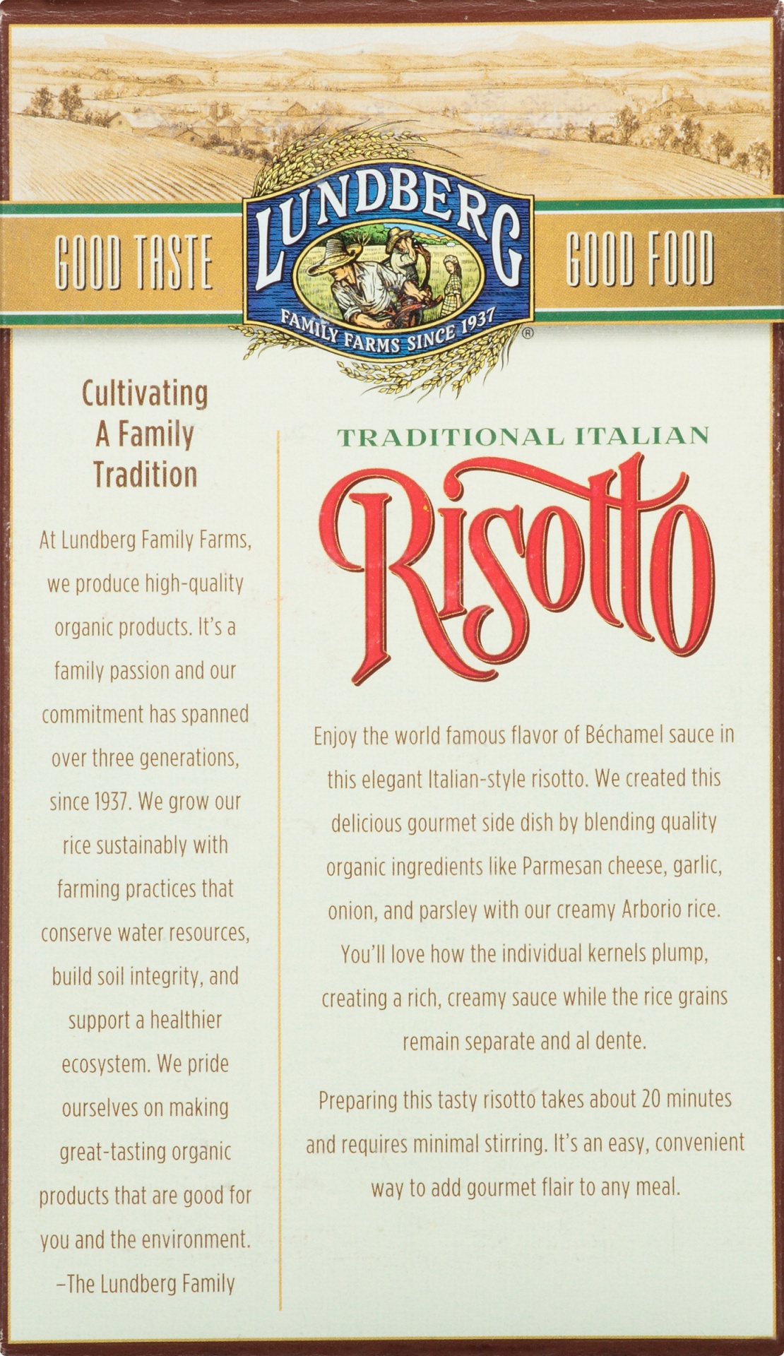 slide 6 of 8, Lundberg Family Farms Organic Alfredo Risotto 5.5 oz, 5.5 oz