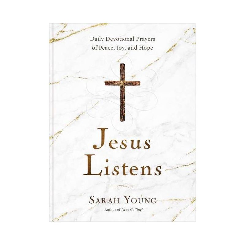 slide 1 of 1, Harper Christian Jesus Listens - by Sarah Young (Hardcover), 1 ct
