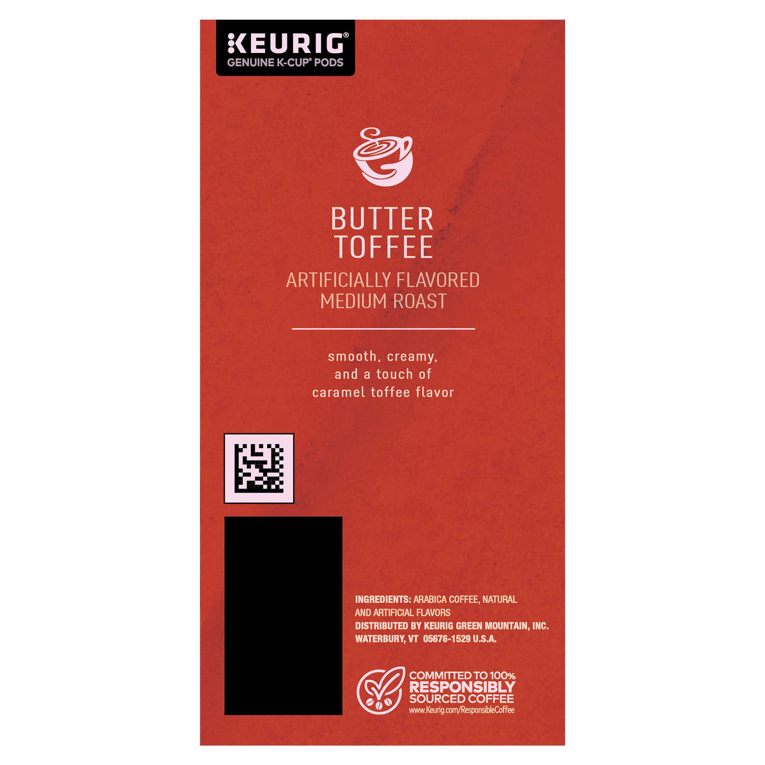 slide 2 of 2, Gloria Jean's Butter Toffee, Keurig Single-Serve K-Cup Pods, Medium Roast Coffee- 24 ct, 24 ct