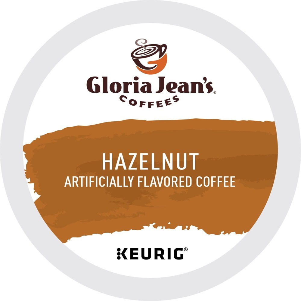 slide 3 of 4, Gloria Jean's Hazelnut Coffee Cup Pods, 18 ct