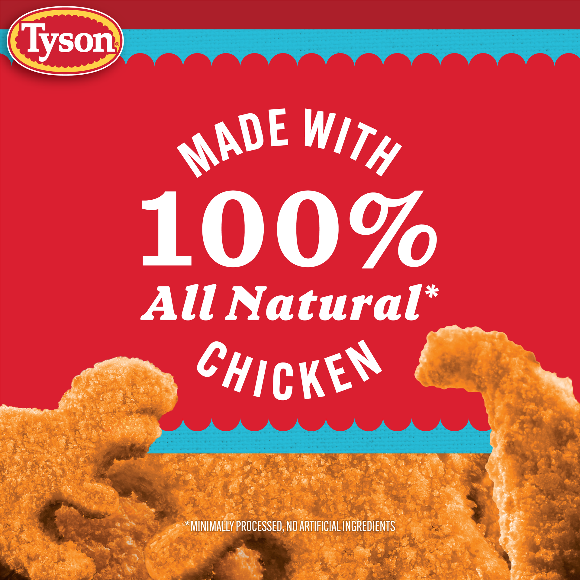 slide 10 of 10, Tyson Frozen Mega Dino Nuggets Family Pack, 5 lb, 2.27 kg