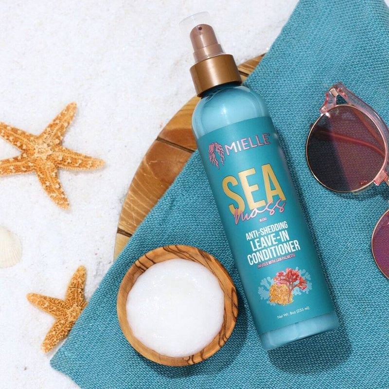 slide 3 of 6, Mielle Organics Sea Moss Anti-Shedding Leave-In Conditioner - 8 fl oz, 8 oz