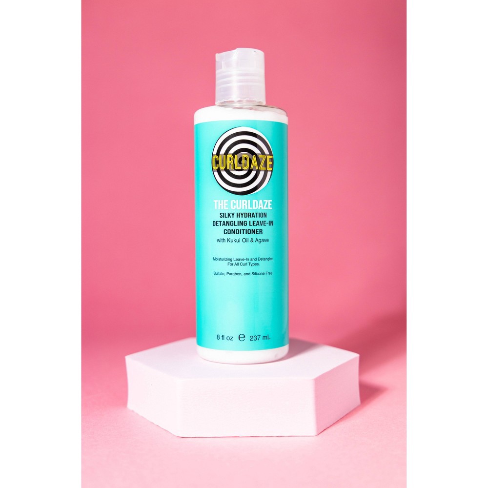 slide 3 of 3, CurlDaze Silk Hydrating Leave-in Conditioner - 8 fl oz, 8 fl oz