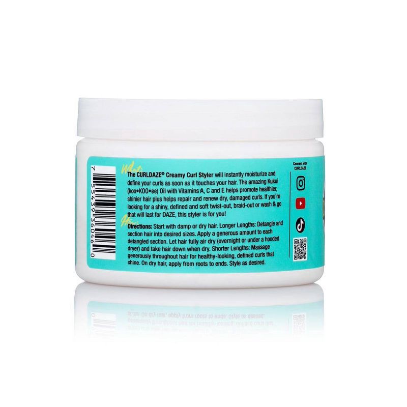 slide 2 of 5, CurlDaze Curl Styler with Kuku Curl Enhancer - 12 fl oz, 12 fl oz