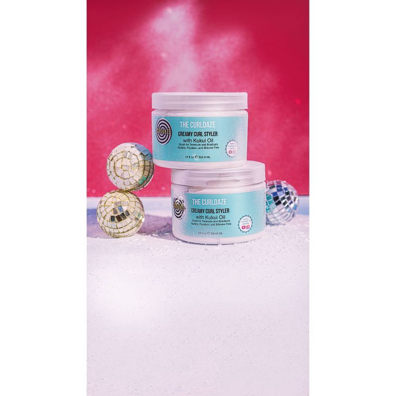 slide 4 of 5, CurlDaze Curl Styler with Kuku Curl Enhancer - 12 fl oz, 12 fl oz