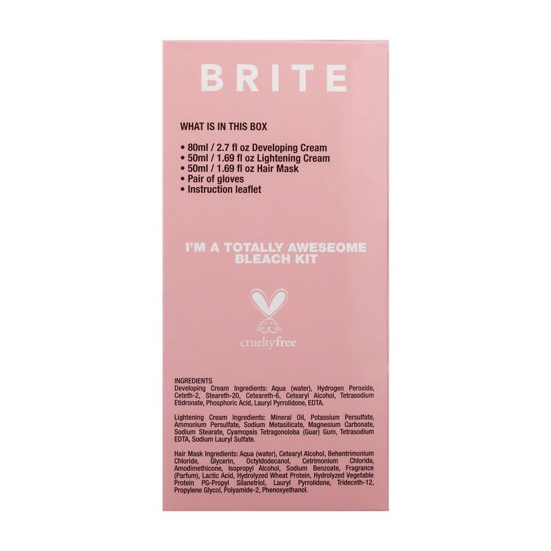 slide 4 of 6, BRITE Vegan Bleach Kit - 6.08 fl oz, 6.08 fl oz