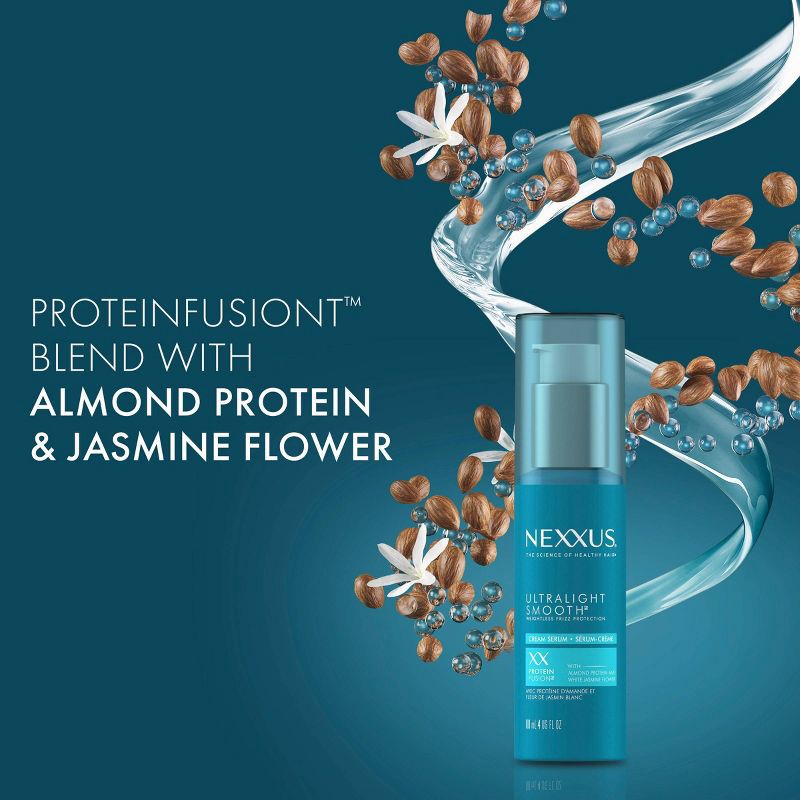 slide 5 of 8, Nexxus Ultralight Smooth Frizz Defy Cream Serum - 4 fl oz, 4 fl oz